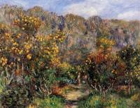 Renoir, Pierre Auguste - Landscape with Mimosas